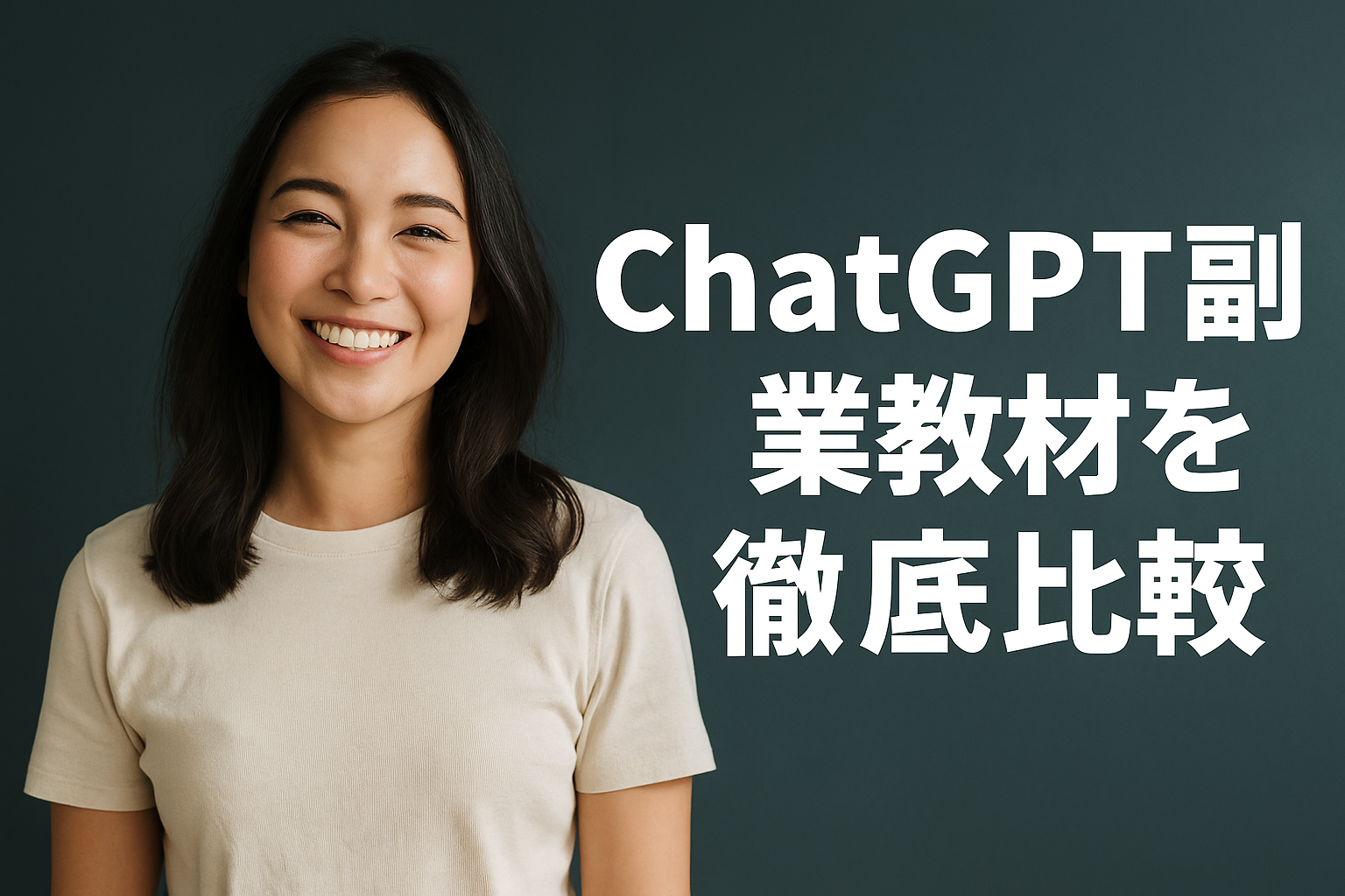ChatGPT副業教材を徹底比較!初心者が本当に選ぶべき情報商材・講座