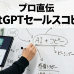 ChatGPT セールスコピー 作り方をプロが解説